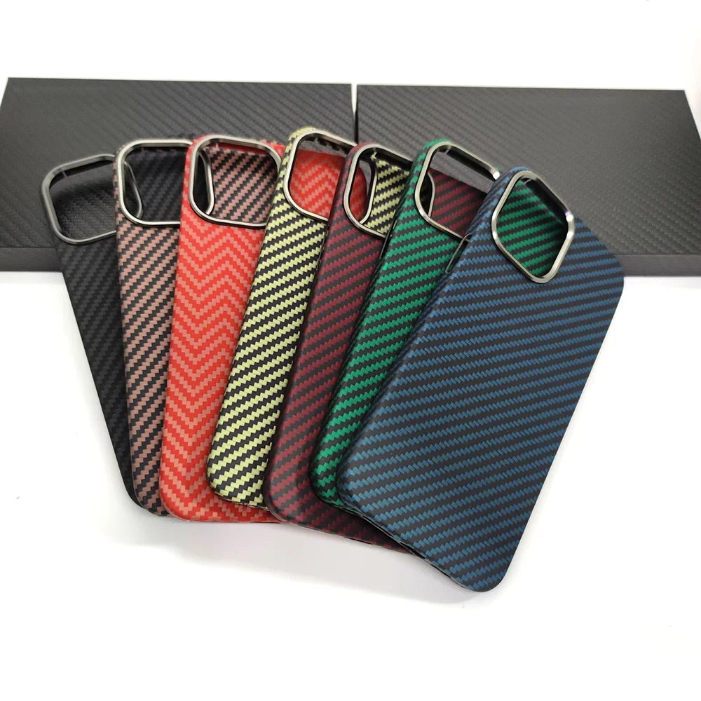 Carbon fiber case for iPhone