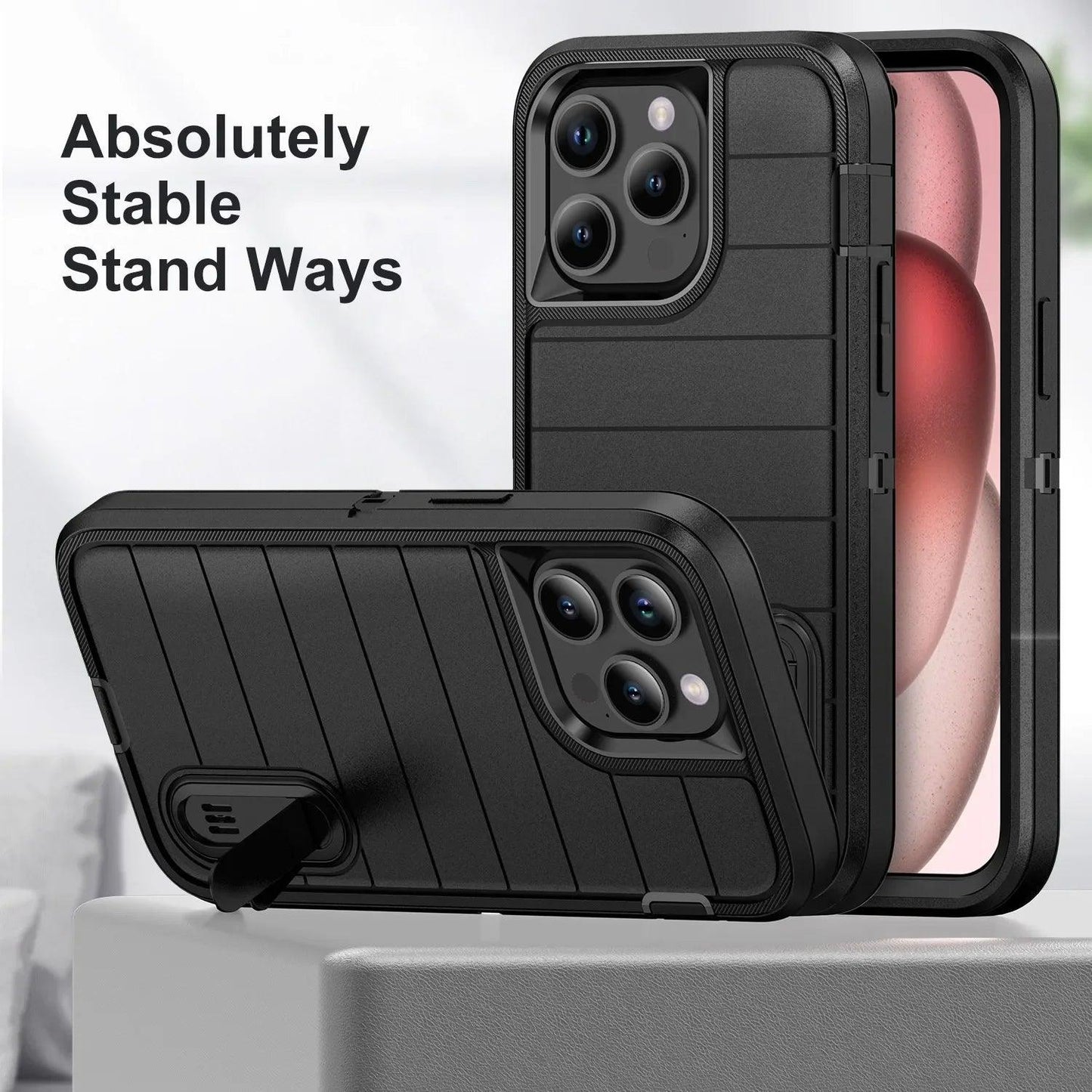 Heavy Duty Shock Absorption Full Body Protective Cases - IDefend