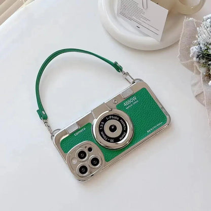 Creative Luxury 3D Retro Camera Phone Case for Iphone - IDefend