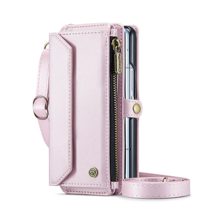 Leather Mobile Phone Case,Card Holder,Crossbody,Protective Cover,Suitable for Samsung Galaxy Z Fold - IDefend