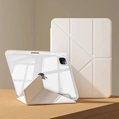 For iPad Air 5 2024 Air 6 11 iPad Pro 11 12.9 13 10 Gen 10.5 10.2 9th 8th 6th 5th 9.7 inch Mini 7 6 Smart Case with Pen Holder - IDefend