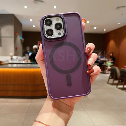 Luxury Magnetic For Magsafe Wireless Charge Phone Case For iPhone 0.2 - IDefend