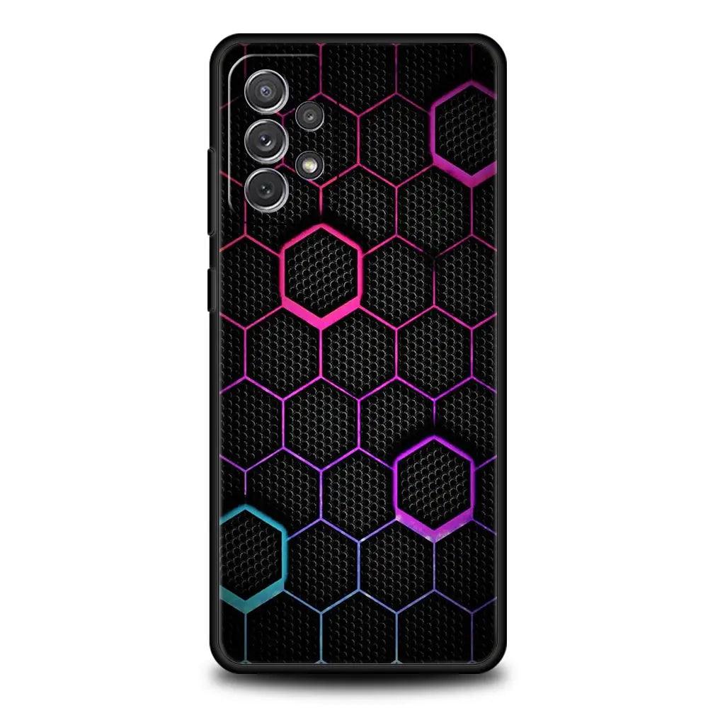 Carbon Fiber Design Case For Samsung Galaxy