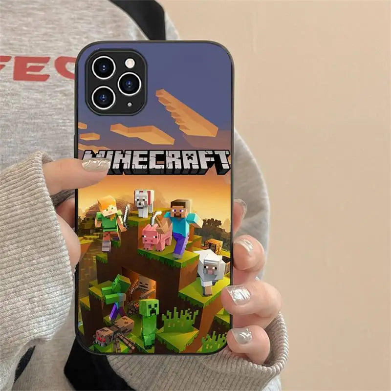 Game Mine And C-Crafts Phone Case For Iphone - IDefend