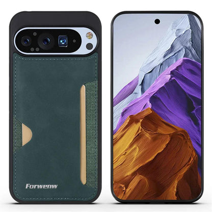 Luxury Wallet Flip Cover For Google Pixel 9 Phone - IDefend