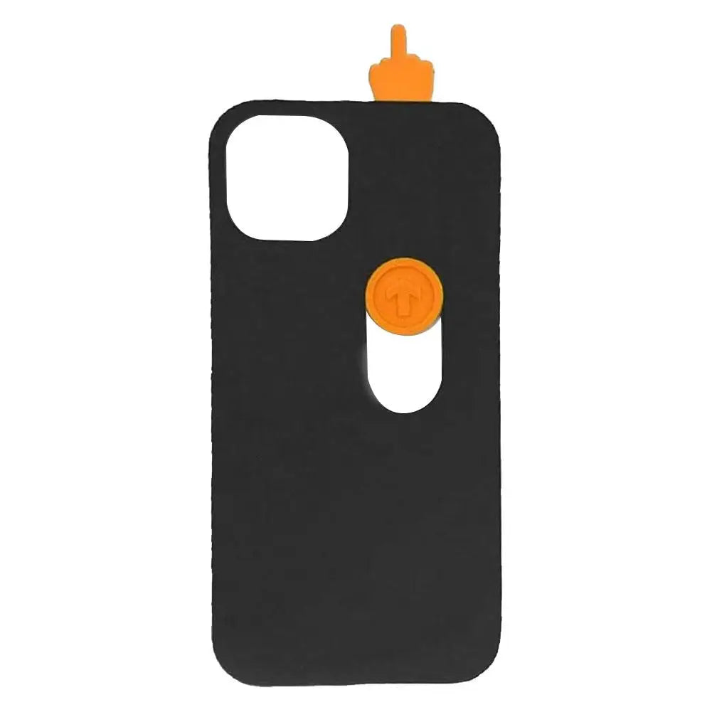 Funny Middle Finger Phone Case For iPhone 15