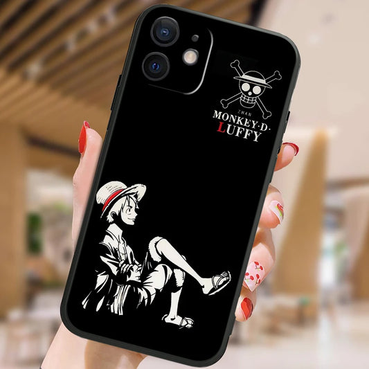 Ones Pieces Anime D-Luffy Phone Case For iPhone 0.5 - IDefend