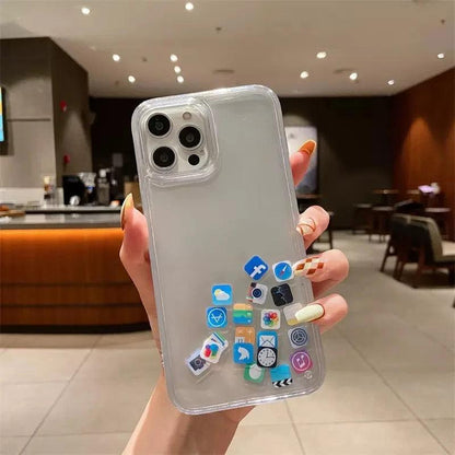 Luminous Luxury Sand Phone Case for iPhone 1 - IDefend