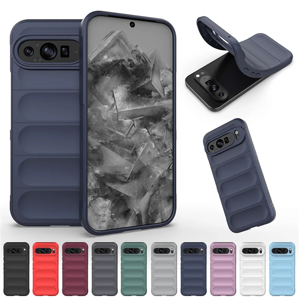 Colorful Liquid Silicone Matte Case For Google Pixel