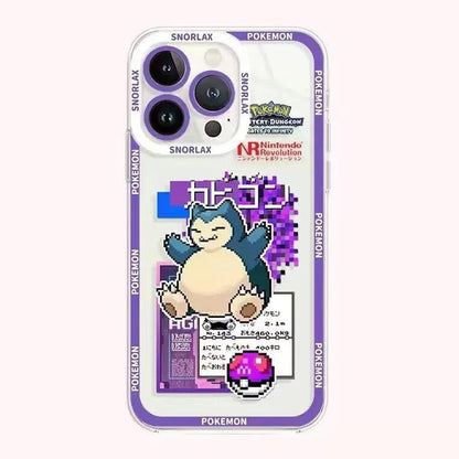 Pokemon Mewtwo Bulbasaur Transparent Phone Case For iPhone - IDefend