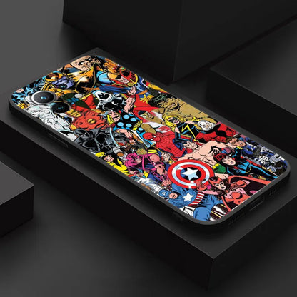 Avengers Endgame Heroes Marvel Phone Case For Xiaomi 14T 13T 12T 11T 10 14 Pro 12 Mi 11 Lite Poco X3 X4 X5 X6 M5 F5 F6 Pro Cover