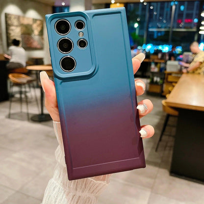 Liquid Silicone Gradient Case For Samsung - IDefend
