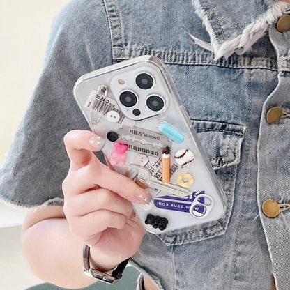 Creative 3D Artificial Cigarette & Knife Case for iPhone - IDefend