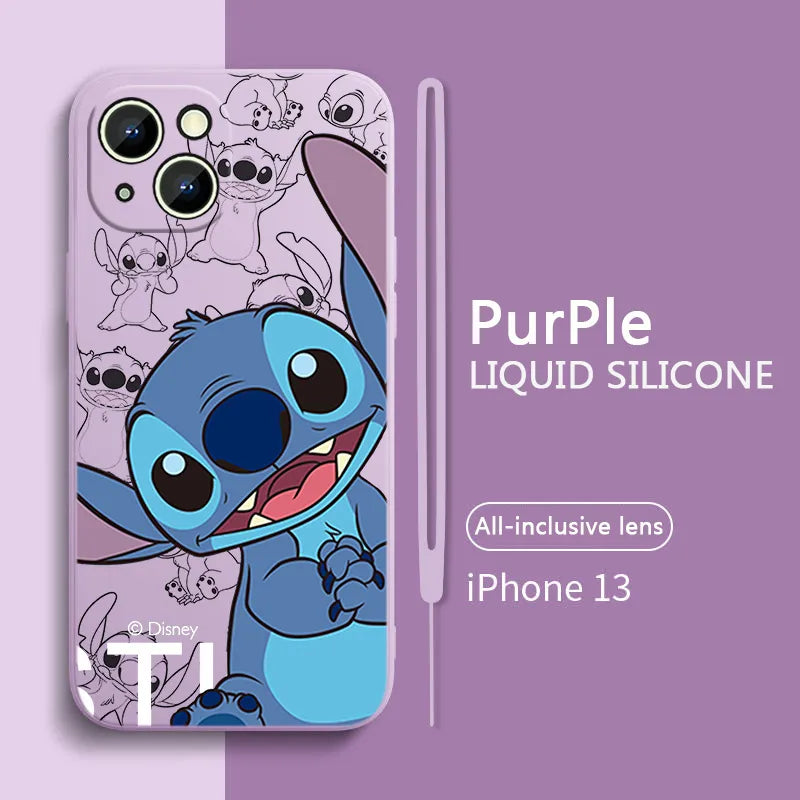 NEW Disney Stitch Cute Phone Case For iPhone 0.2 - IDefend