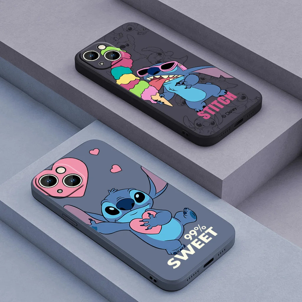 NEW Disney Stitch Cute Phone Case For iPhone 0.2 - IDefend