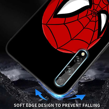 Marvel Phone Case For Huawei Y7 Y9 2019 Y6p Y8P Y7a Y9s Funda Mate 10 20 Lite 40 Pro Soft Cover Iron Man Groot Spiderman Avenger