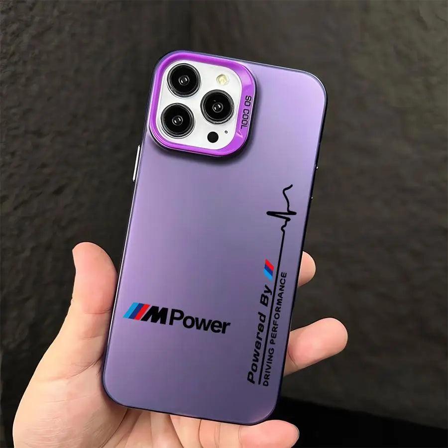 Sports Power-W Car Logo Cover Phone Case for iPhone