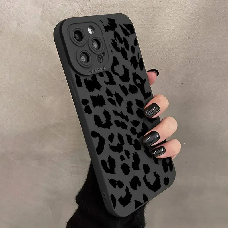 Vintage Leopard Print Phone Case For iPhone 0.1 - IDefend