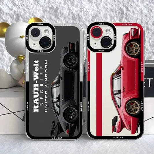 Porsh Car Jdm Drift RWB 911 964 933 Phone Case Case For IPhone - IDefend