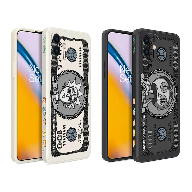 Funny Cartoon Rick and Morti Phone Case For iPhone - IDefend