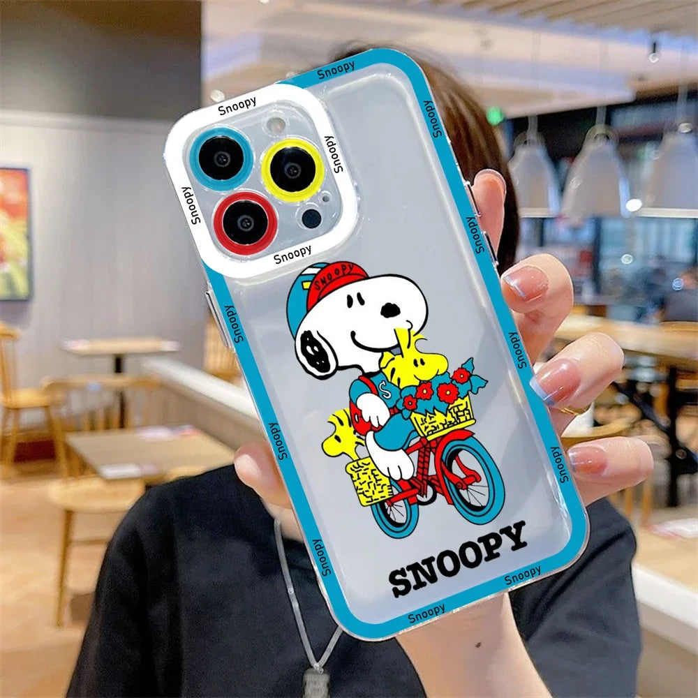 Cute CharlieS Browns And Snoopys Phone Case For iPhone