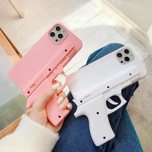 Creative Toy Pistol Mobile Phone Case Suitable for iPhone - IDefend