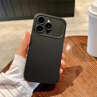 Contrast Color Large Window Case For iPhone - IDefend