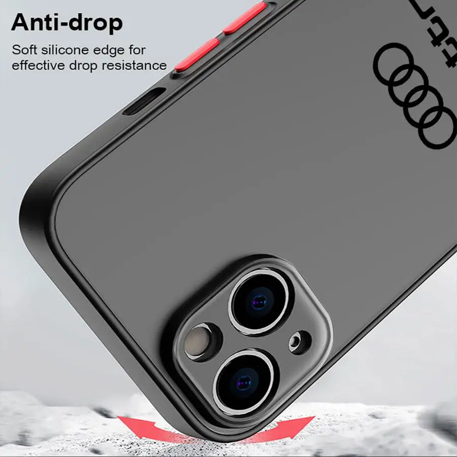 RS6-Audi Wheels Phone Case for iPhone 14 16e 15 12 Mini 16 Pro 13 XS 11 XR 11 Max Soft shell