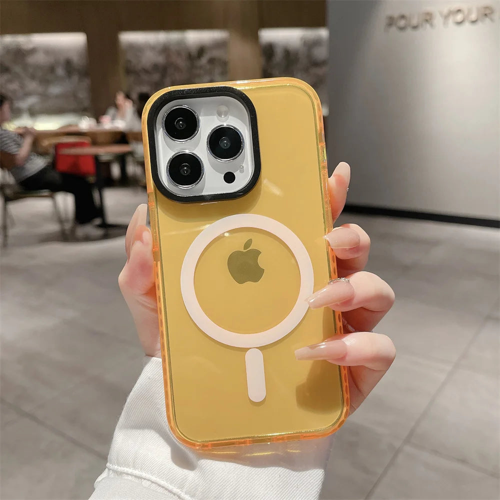 Transparent Bumper Case For iPhone