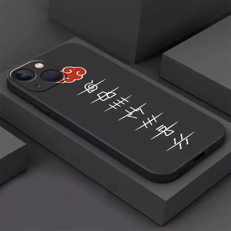 Naruto-Akatsukis Cloud Phone Case for iPhone - IDefend