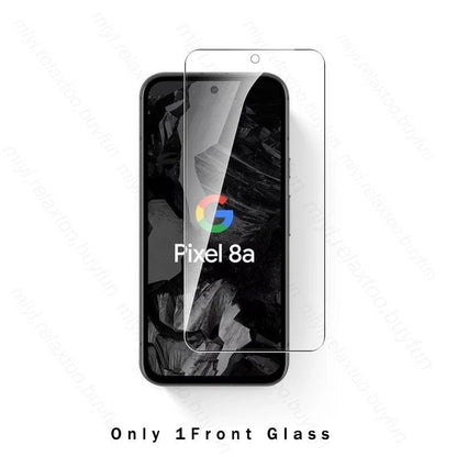 8 In 1 Tempered Glass Camera Lens & Screen Protector For Google Pixel - IDefend