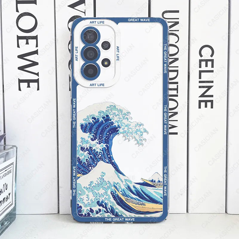 The Great Wave Off Kanagawa Hokusai Art Case For Samsung Galaxy - IDefend