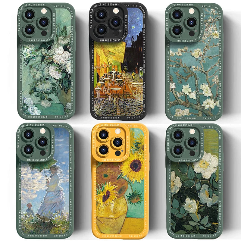 Luxury Art Coque Phone Cases for iPhone - IDefend