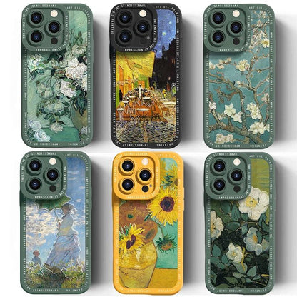 Luxury Art Coque Phone Cases for iPhone - IDefend