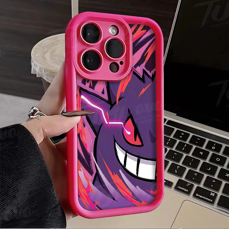 Soft Liquid Silicone Phone Case for iPhone