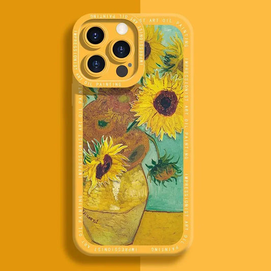 Interesting oil painting phone case For iphone 0.2 - IDefend