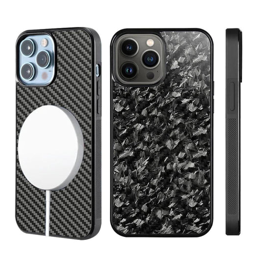 Magsafe Forged Carbon Fiber TPU Phone Case for iPhone 16 series - IDefend