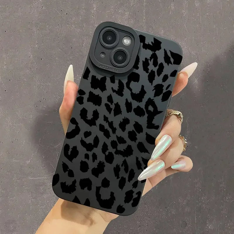 Vintage Leopard Print Phone Case For iPhone 0.1 - IDefend