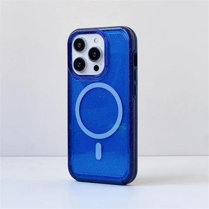 Fluorescent Glitter Magnetic Case for iPhone 0.1 - IDefend