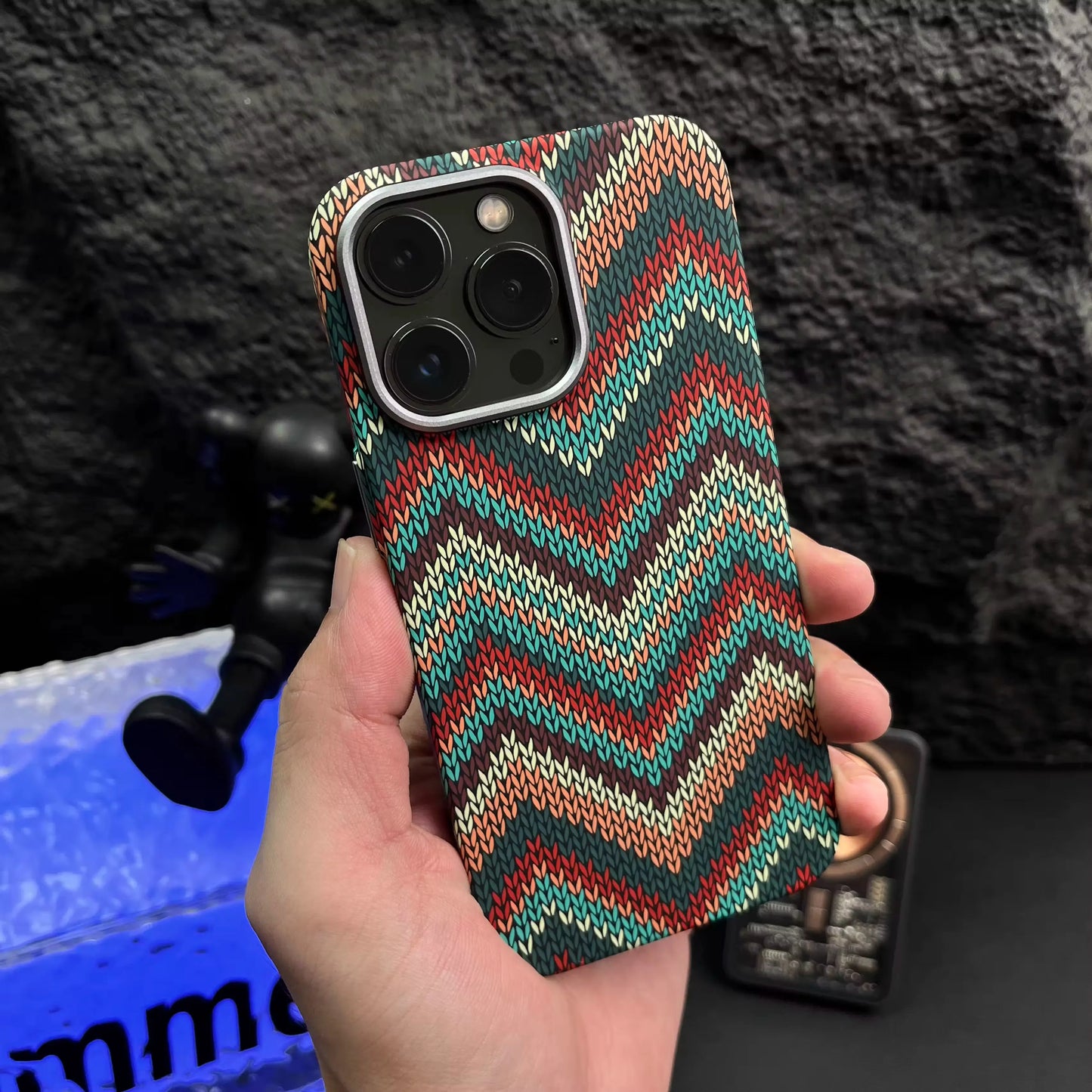 High-end Carbon Fiber Braided Texture Phone Case - IDefend