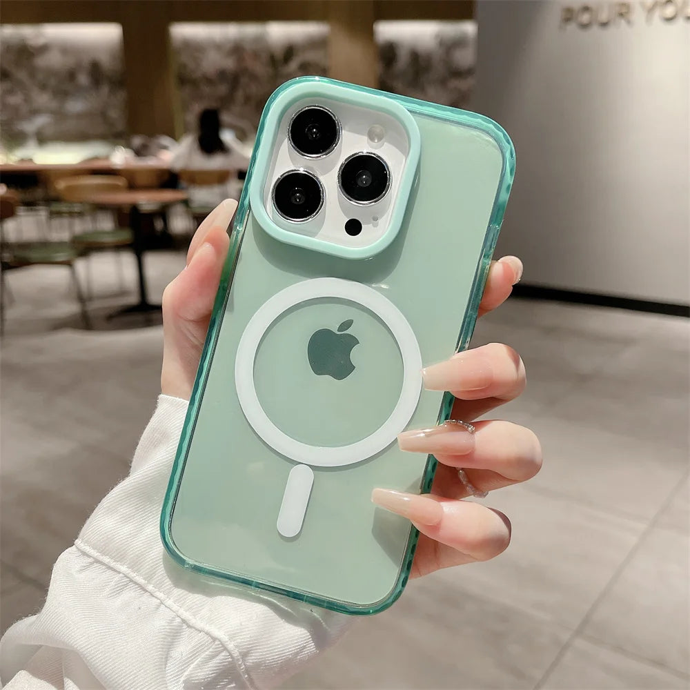 Transparent Bumper Case For iPhone