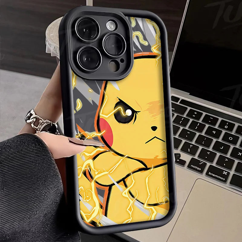 Soft Liquid Silicone Phone Case for iPhone