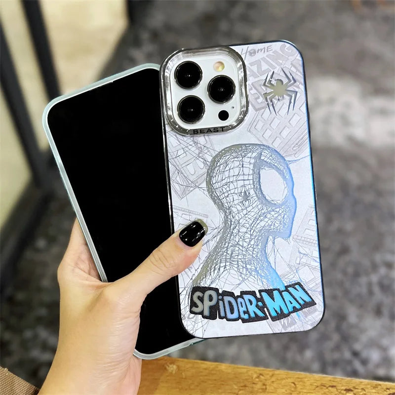 Luxury Cool S-Spider Man Aurora IPhone Case