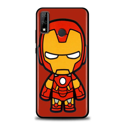 Marvel Phone Case For Huawei Y7 Y9 2019 Y6p Y8P Y7a Y9s Funda Mate 10 20 Lite 40 Pro Soft Cover Iron Man Groot Spiderman Avenger