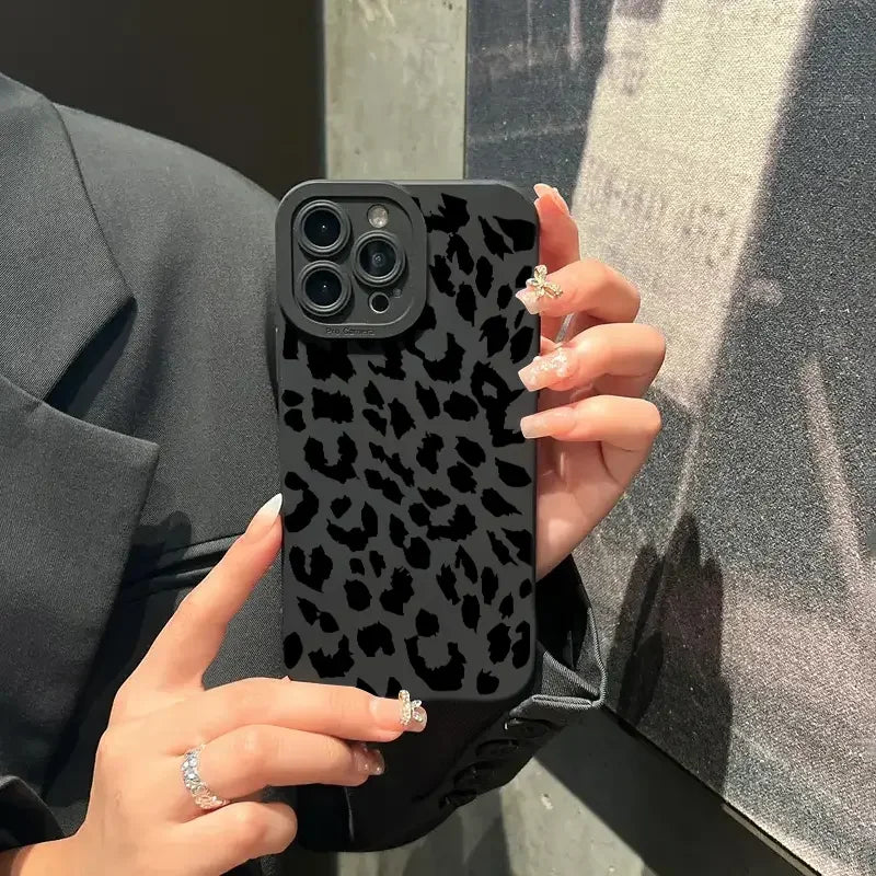 Vintage Leopard Print Phone Case For iPhone 0.1 - IDefend