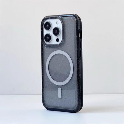 Fluorescent Glitter Magnetic Case for iPhone 0.1 - IDefend