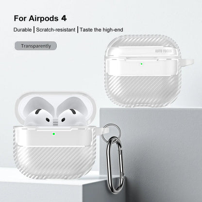 Carbon fiber earphone case for apple airpods 4th gen - IDefend