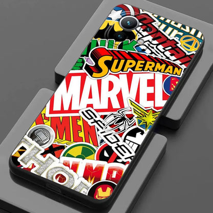 Avengers Endgame Heroes Marvel Phone Case For Xiaomi 14T 13T 12T 11T 10 14 Pro 12 Mi 11 Lite Poco X3 X4 X5 X6 M5 F5 F6 Pro Cover