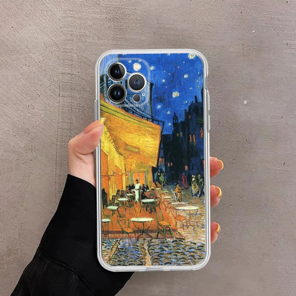 Van Gogh Starry Sky Art Phone Case For iPhone 0.1 - IDefend