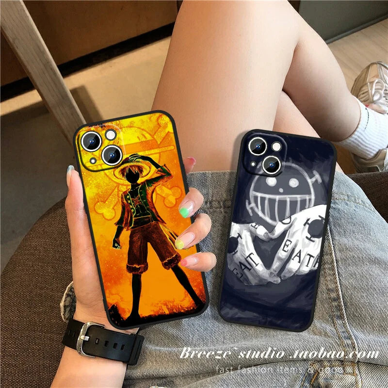 Ones Pieces Anime D-Luffy Phone Case For iPhone 0.1 - IDefend